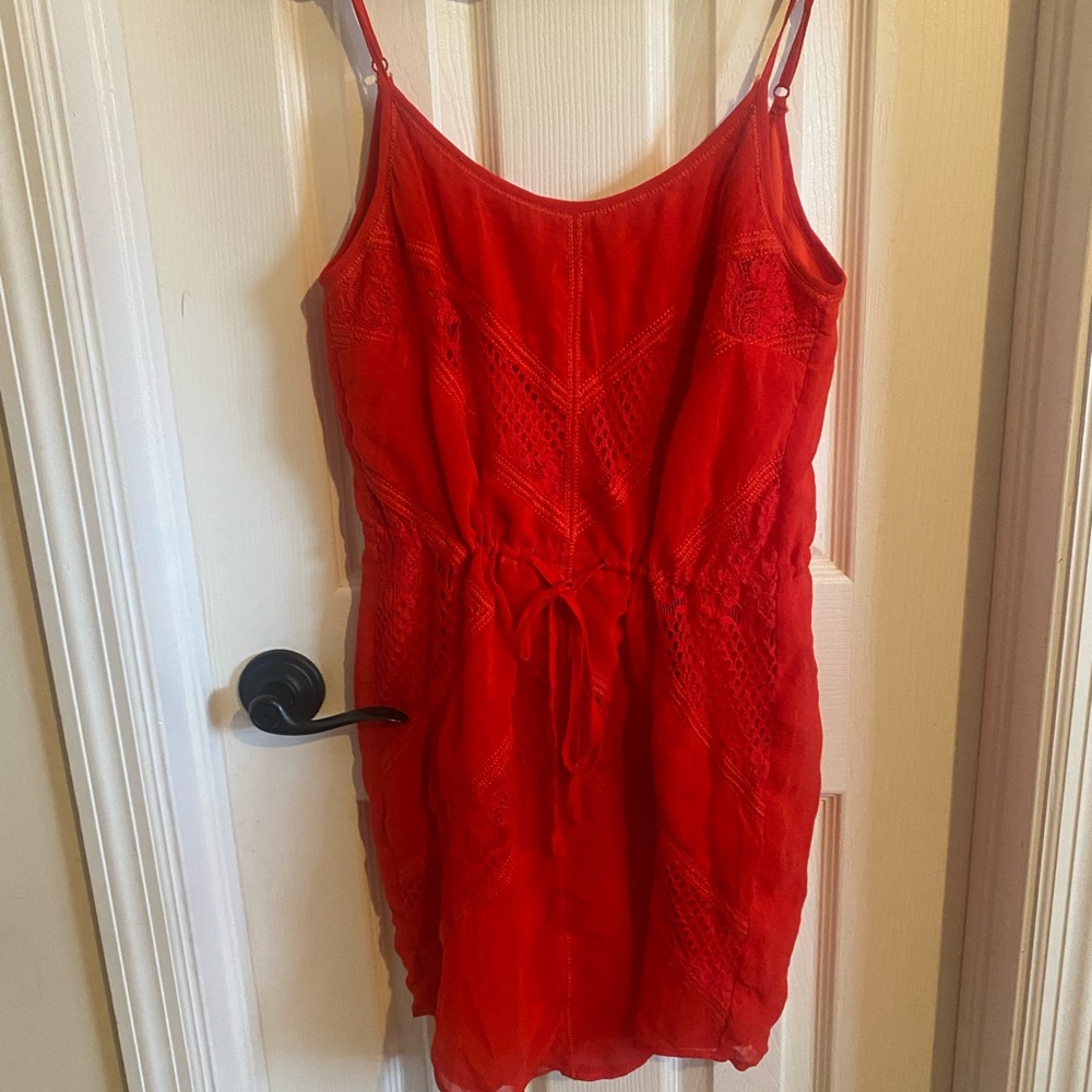 Adelyn Rae Vibrant Red Dress - Picture 2 of 8